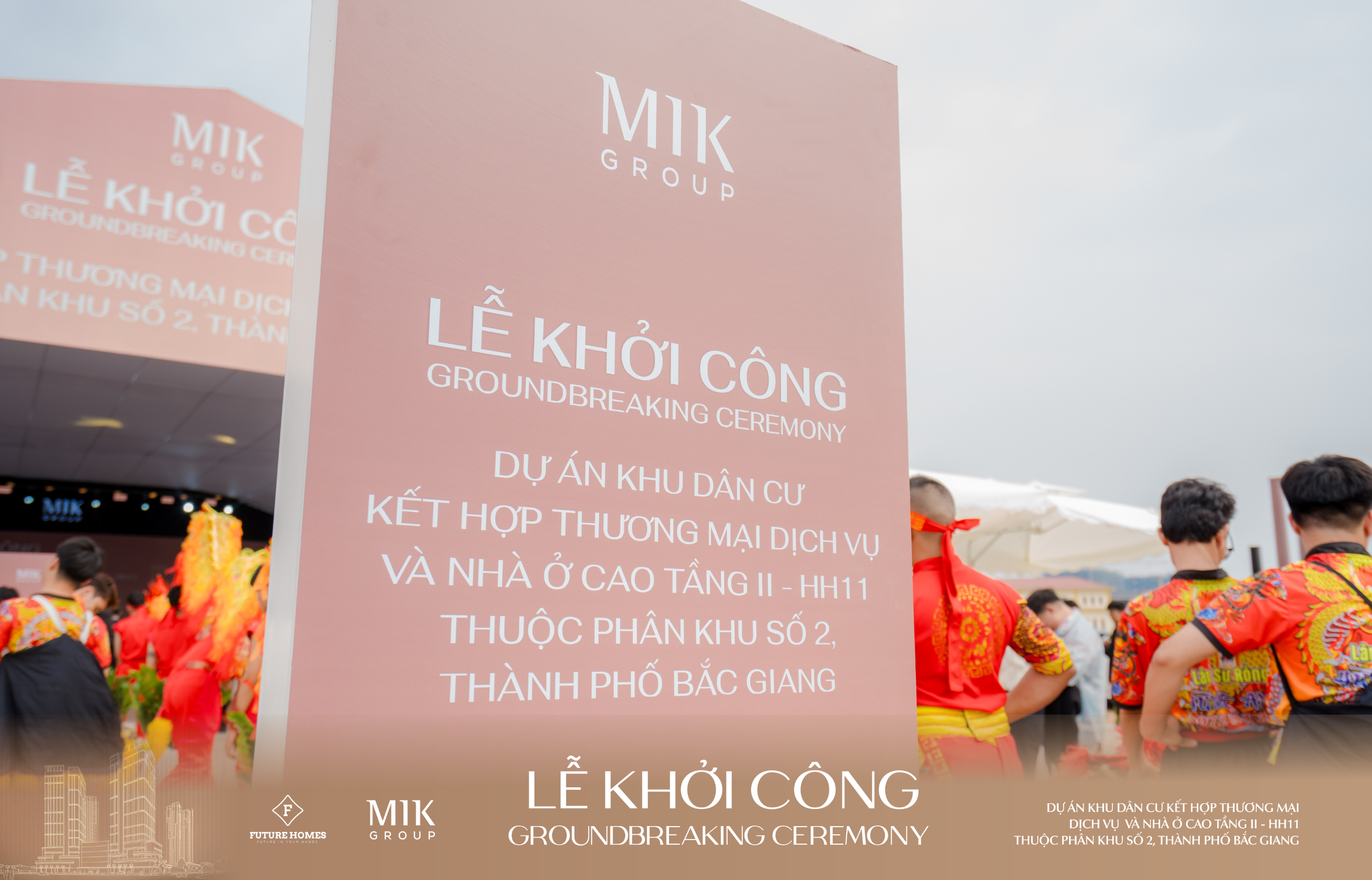 LỄ KHỞI CÔNG DỰ ÁN TRỌNG ĐIỂM CỦA MIK GROUP TẠI THÀNH PHỐ BẮC GIANG